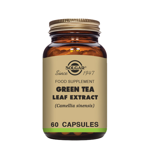 Green Tea Leaf Extract Vegetable Capsules - Pack of 60