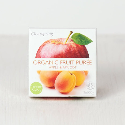 Organic Fruit Purée - Apple & Apricot (12 Pack)