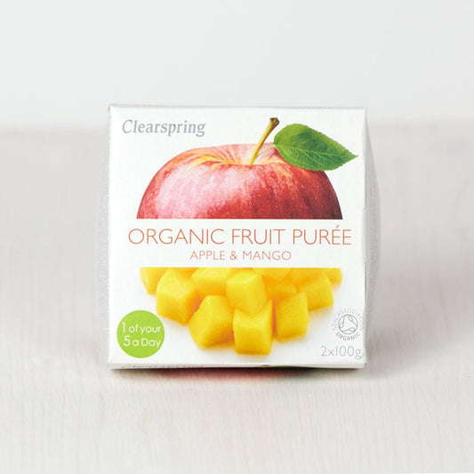 Organic Fruit Purée - Apple & Mango (12 Pack)