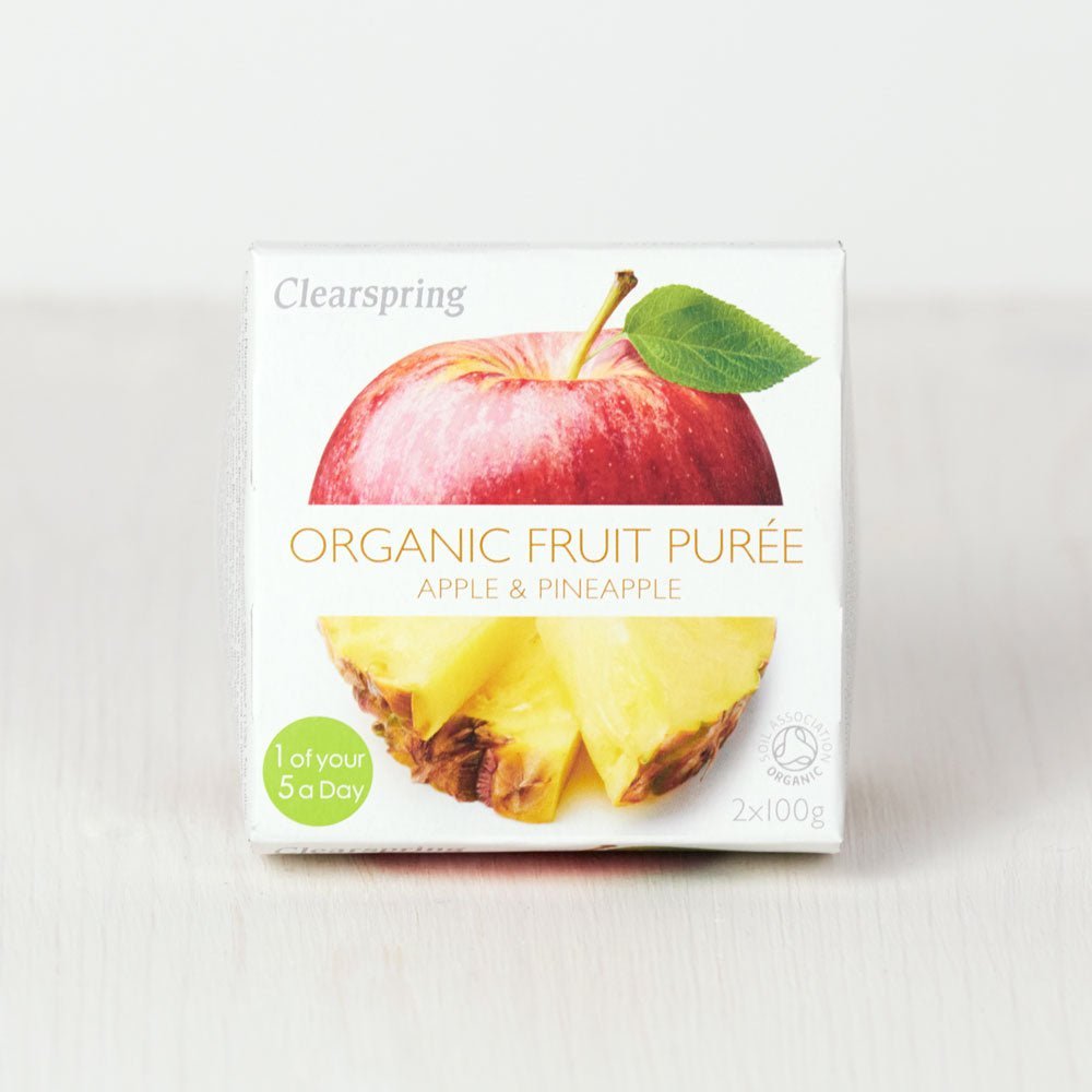 Organic Fruit Purée - Apple & Pineapple (12 Pack)