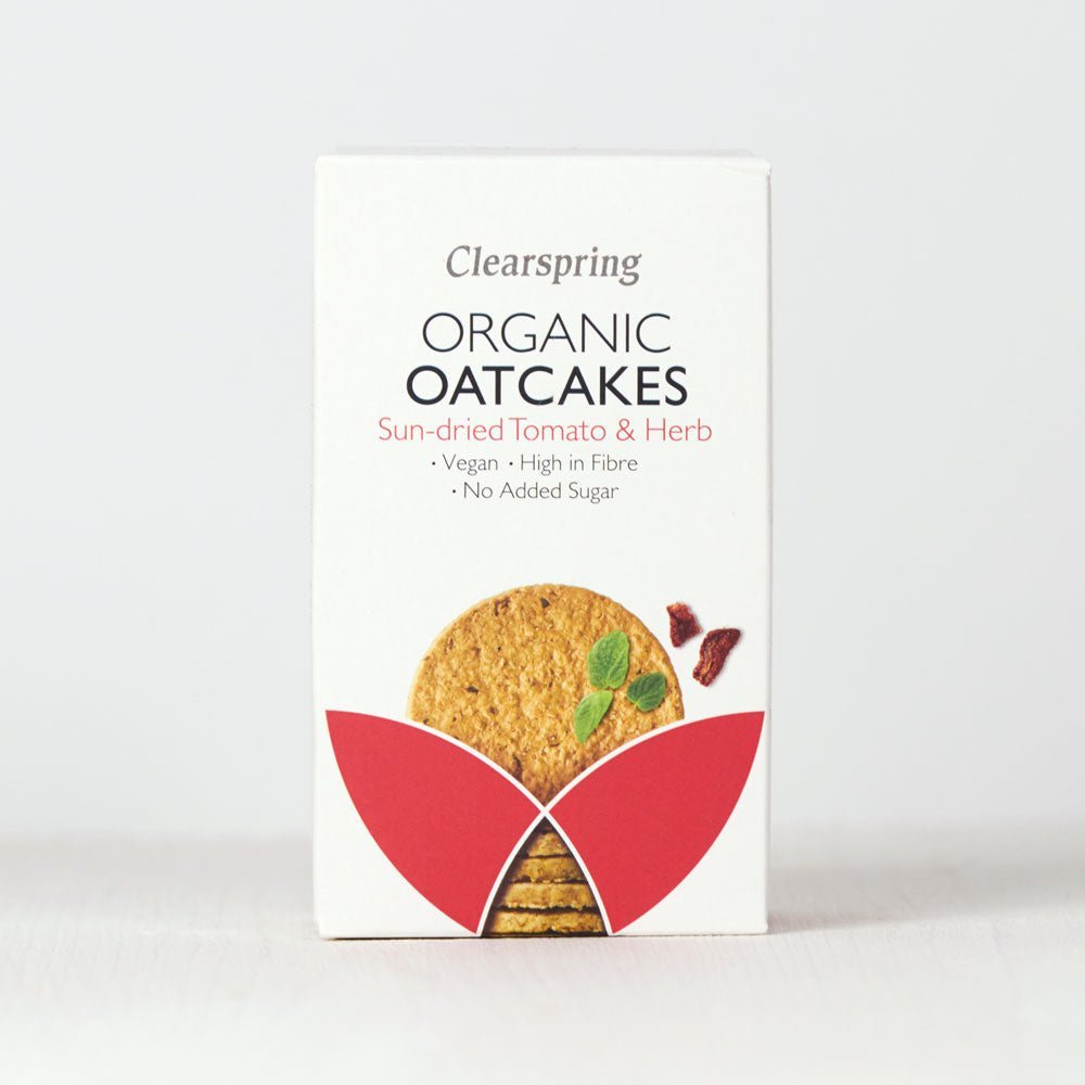 Organic Oatcakes - Sun-Dried Tomato & Herb (15 Pack)