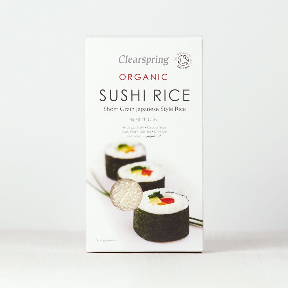 Organic Sushi Rice - Short Grain Japanese Style Rice (12 Pack)