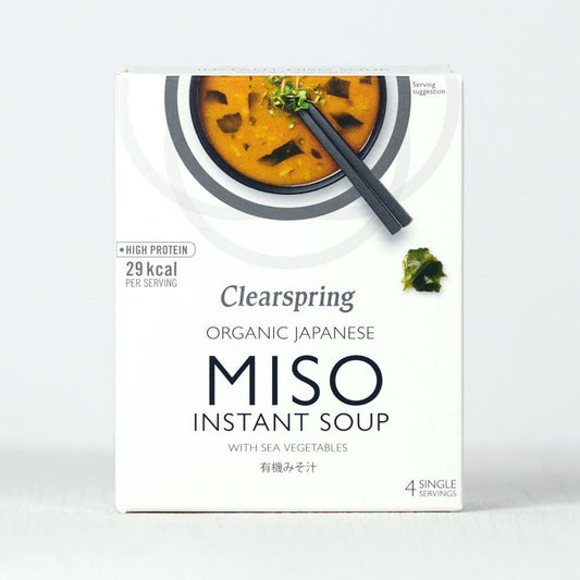 Organic Instant Miso Soup - With Sea Vegetables (8 Pack)