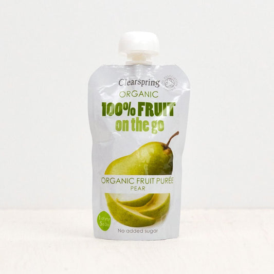 Organic 100% Fruit on the Go - Pear Purée (8 Pack)