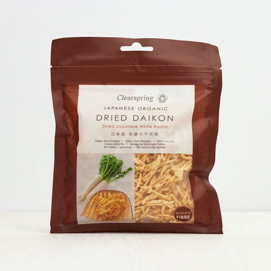 Organic Dried Daikon - Dried Japanese White Radish (6 Pack)