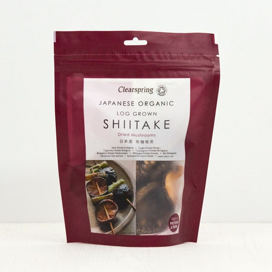 Organic Japanese Shiitake Mushrooms - Dried (6 Pack)