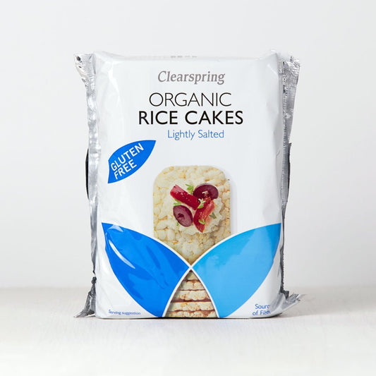 Organic Rice Cakes - Lightly Salted (12 Pack)