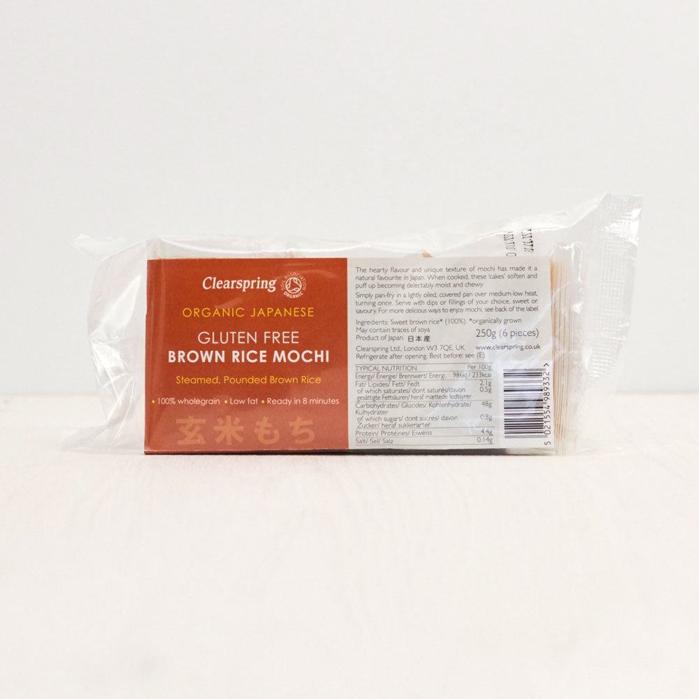 Organic Japanese Brown Rice Mochi (6 Pack)