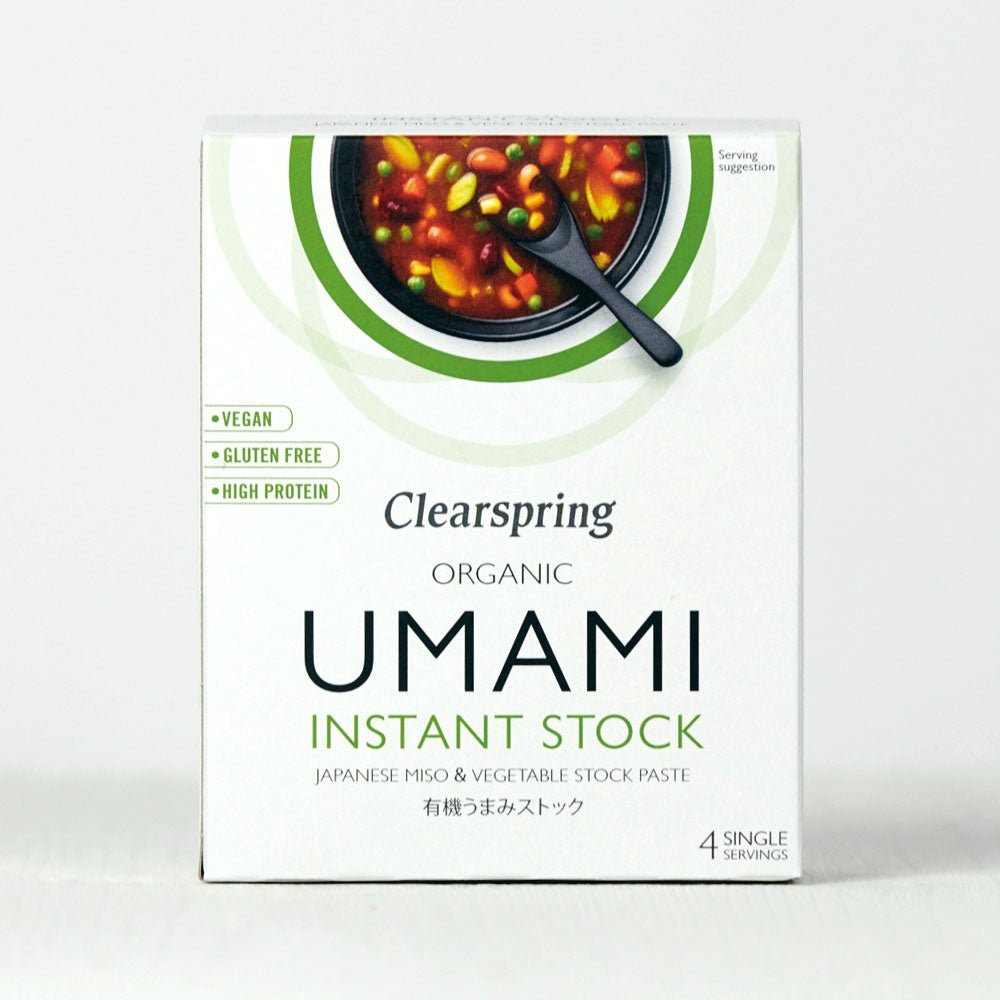 Umami Instant Stock - Miso & Vegetable Stock Paste (8 Pack)