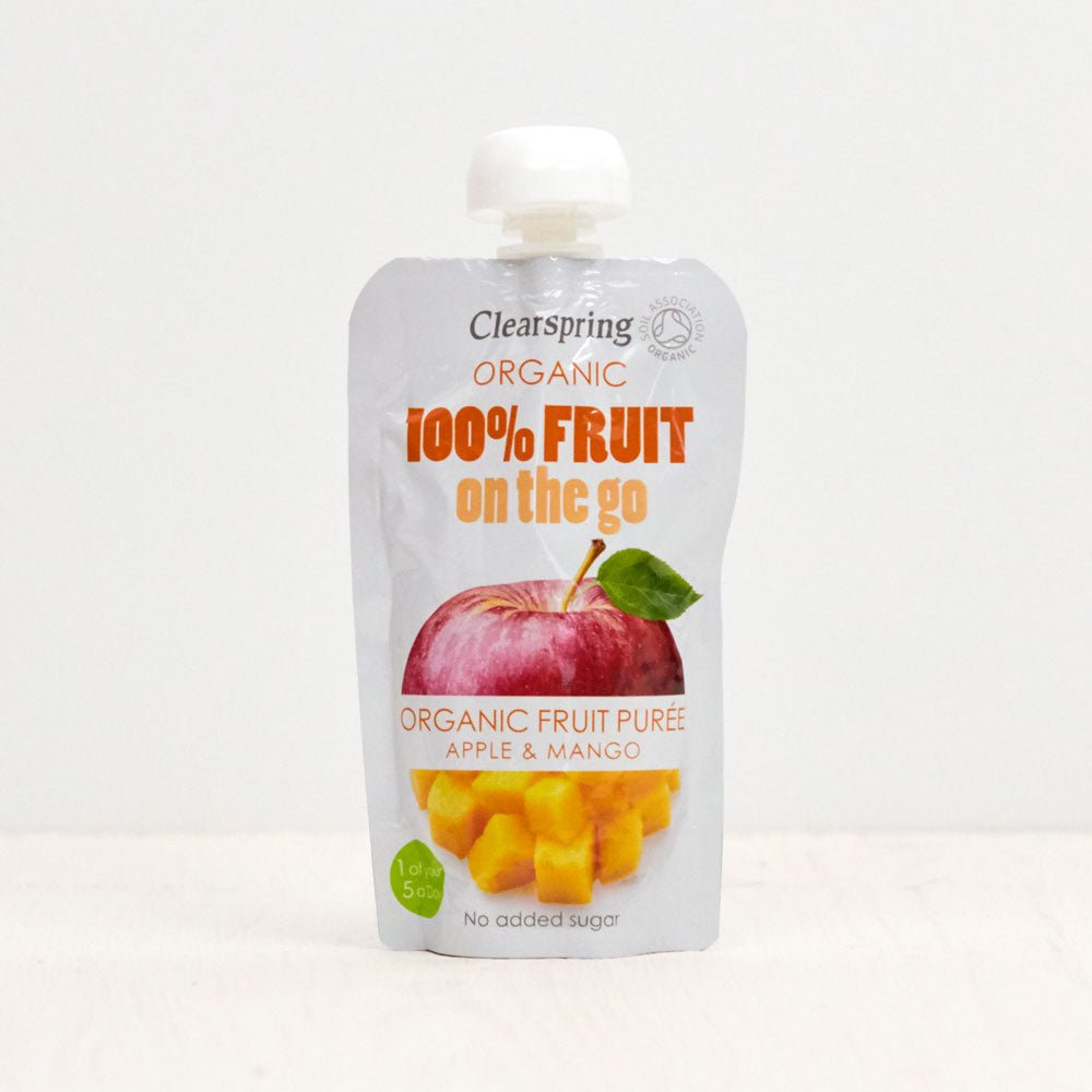 Organic 100% Fruit on the Go - Apple & Mango Purée