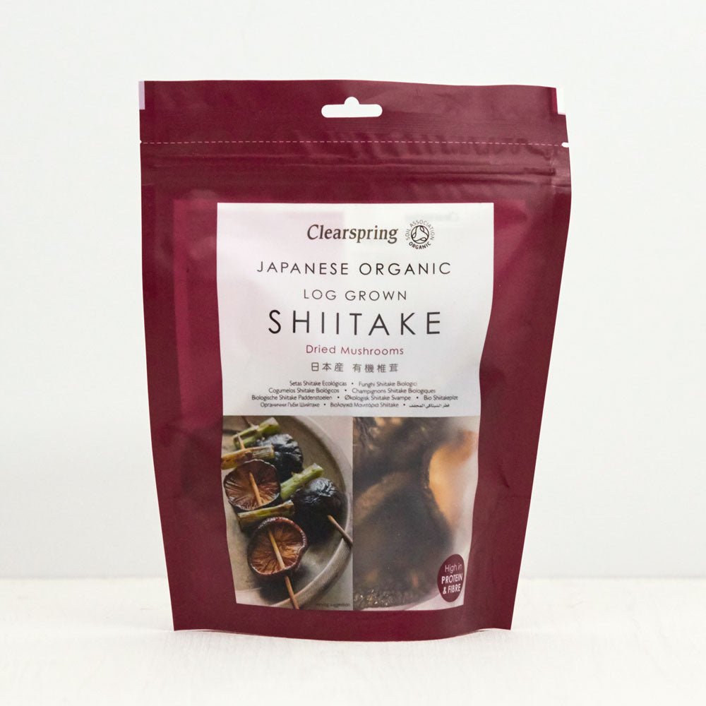 Organic Japanese Shiitake Mushrooms - Dried