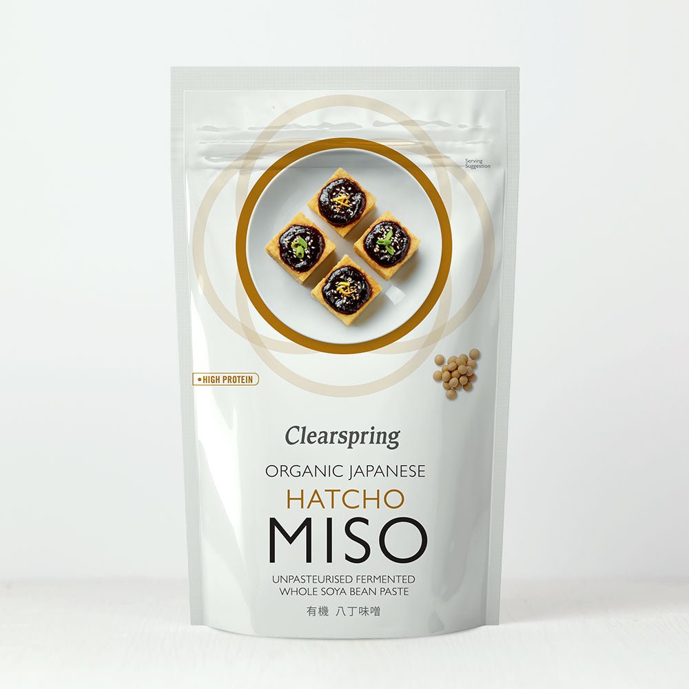 Organic Japanese Hatcho Miso Paste - Unpasteurised