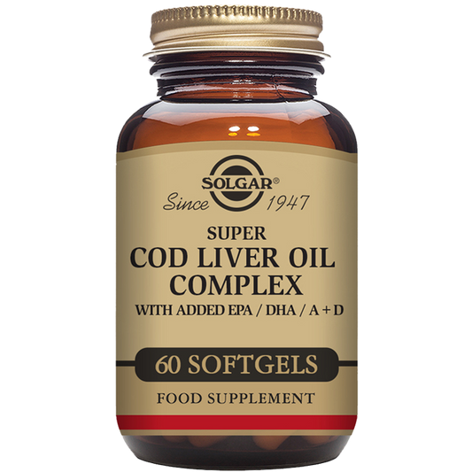 Super Cod Liver Oil Complex Softgels - Pack of 60