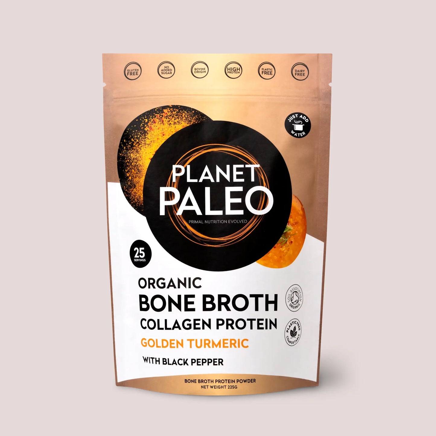 Organic Bone Broth - Golden Turmeric