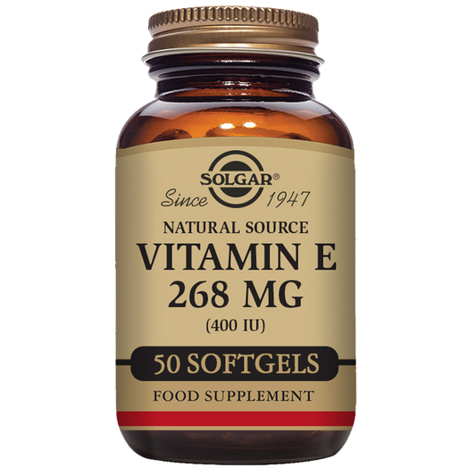Natural Source Vitamin E 268 mg (400 IU) Softgels